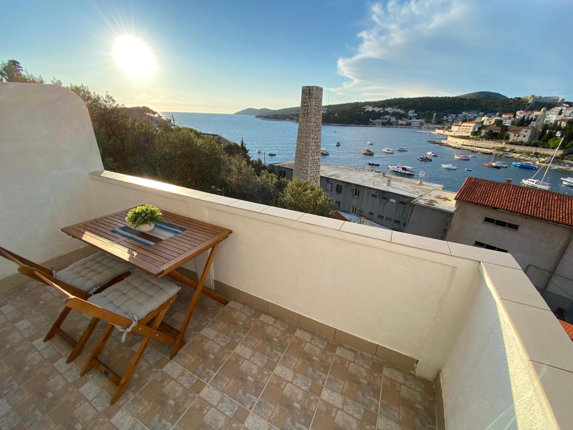 Sunset House With Seaview Apartamento Hvar Town Exterior foto